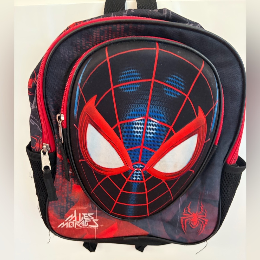 Marvel Spider-Man Kids Backpack - Red and Black